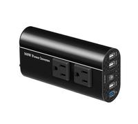 Portable Car Power Inverter Charger Converter Adapter US Socket DC 12V to AC 110V 3000WPower Solar Car Inverters Digital Display(110-120V_3000W_USA)