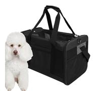 Portable Cat Bag - 18.5x11.42x11.81 Inches Foldable Shoulder Bag | Carrier for Cats | Foldable Dog Carrier Bags | Pet Supply Breathable Kitten Carry Backpack for Outdoor Hiking Park Shopping Beach