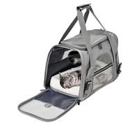 Portable Cat Carrier, Breathable Pet Carrier, Shoulder Pet Carrier, Cat Travel Bag Shoulder, Lightweight, Comfortable Pet Shoulder Carrier for Cats and Small Dogs Ideal for Outdoor Adventures