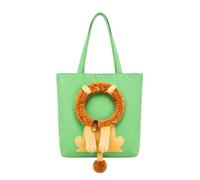 Portable Cat Carrier Purse Cute Pet Travel Bag with Head Opening | Wearable Pet Tote With A Convenient Headout Design, Ideal For Carrying Cats During Shopping, Travel, Walks And Daily Outings