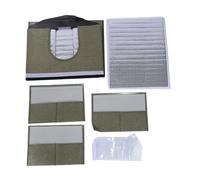 Portable Cat Cooling House | Foldable Pet Cave with 14 Ice Bags for Summer | Oxford Fabric Cat Bed for Indoor/Outdoor Use (Dark Green)