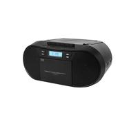 Portable CD Boombox CD Cassette Player Combo Recorder FM AM Radio MP3 Player with Remote Control US Plug