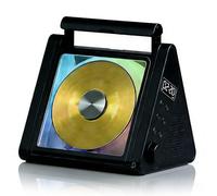 Portable CD Music Playe, Portable CD Player for Home, Bluetooth CD Player, W/LED Display & RGB Lighting, 5.3 Bluetooth/Remote Control/AUX Mode, Rechargeable, For Home, Office, Living Room(Black)