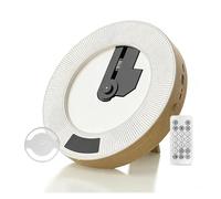 Portable CD Player, Bluetooth Desktop CD Player, Supported Formats CD/CDR/CD-RW/MP3/WMA, with Remote Control, with LCD Screen Display, CD Players for Home, for Gift, Decor