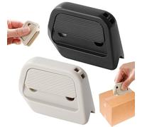 Portable Ceramic Box Unpacking Knife with Automatic，magnetic Box Cutter，Paper ，mini Ceramic Paper Cutter，Portable Compact Opener Toolfor Package Cutting ，Pocket Sized(2pcs）-a