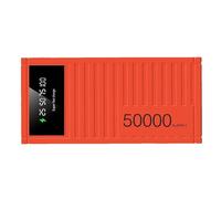 Portable Charger Bank | 50000mAh Capacity 66W Fast Charging Charger | Portable Phone Charging Station Multifunctional Energy Bank with LED Display for Hiking Camping Outdoor