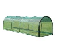Portable Chicken Tunnel Foldable - Small Chicken Coop for Garden Yard Patio