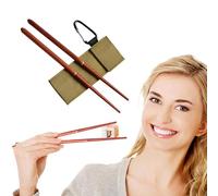 Portable chopsticksCollapsible | Chop Sticks - chopsticksPortable Travel chopsticksDetachable Red Sandalwood Wood chopsticksOutdoor Camping Utensils
