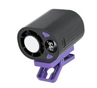 Portable Clip On, 199 Speed Digital Display USB Rechargeable Stroller for Outdoor Cooling, Strong Airflow Adjustable Feature, Personal Cooling Category for Cycling Camping Travel Beach