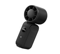 Portable Clip On Fan - ABS, 360 Degree Rotating Mini Handheld Rechargeable Fan, Travel Cooling Device | Personal Desk Fans, Portable Breeze Clip Fans For Camping Beach Hiking Office Desk Fishing