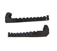 Portable Clothes Drying Rack - 2 Pieces Quick Installation Hanger | Clothes Drying Rack | 3D Printed Material For Vehicles Family Automotive Indoor Outdoor Garage Truck SUVs Interior