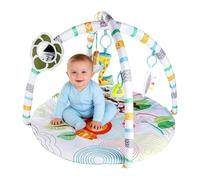 Portable Crawling Mat, Extra Thick Foldable Tummy Time Pad, Set with Waterproof, Durable Lightweight Hardware, Aesthetic with Educational Look, Birthday Gift for Yards and Gardens