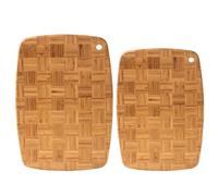 Portable Cutting Boards - Sturdy Kitchen Chopping Boards ¦ Two Carving Board for Kitchens, Wooden Kitchens Cutting Plates, Prepping Board, Kitchen Bord for Home Outdoor Use