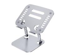 Portable del soporte del ordenador portátil, Soporte ajustable for computadora portátil de múltiples ángulos con ventilación térmica for computadoras portátiles 4 a 17,3 pulgadas, multicolor(Bianco)