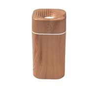 Portable Desktop Humidifier, 300ml Tank with Colourful Light, 2W Quiet Function, 13.1x7.2x7.2cm Mini Air Purifier for Nursery, Living Room, Office