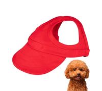 Portable Dog Baseball Hat, Cat Sunbonnet Ear Holes, with 3cm Pet Headwear System, Lightweight Quality Design Unit, Easy Wear Gear, Stylish Puppy Hat, for Outdoor Sun Protection and Photography
