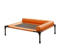 Portable Dog Bed, Elevated Pet Resting Nest Breathable Cooling Bed for Dogs and Cats, Durable Lightweight Design Feature, Pet Sleeping Mat for Indoor Outdoor Camping Patio Backyard Beach Balcony