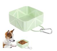 Portable Dog Bowl, 500ml Outdoor Watering Feeding Bowl, Foldable Pet Food Container For Small Medium Dogs Cats RV Car Boat Traveling Hiking Walking Camping Beach