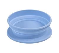 Portable Dog Bowl for Small Medium Pets - Travel Silicone Hydration Cup, Compact Lightweight Kibble Dish, Walking Leash Carabiner Accessory, Quick Hiking Water Bowl | for Dogs