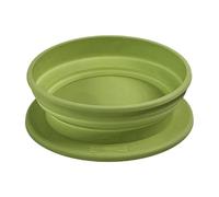 Portable Dog Bowl for Small Medium Pets - Travel Silicone Hydration Cup, Compact Lightweight Kibble Dish, Walking Leash Carabiner Accessory, Quick Hiking Water Bowl | for Dogs