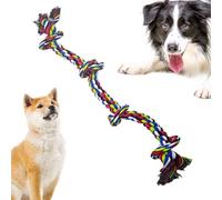 Portable Dog Tug Rope, Interactive Chew Toy 2.5cm, with Lightweight Quality Design Build Unit, Easy Play Gear, Fun Tug of War Rope Toy, for Dogs Indoor and Outdoor Training Exercise Daily Uses