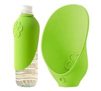 Portable Dog Water Bottle - Foldable Puppy Drinking Container for Outdoor Hydration | Leak Resistant Travel Dispenser with Hand, Pet Watering Accessory for Hiking Camping Road Trips