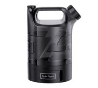 Portable Dog Water Bottle, Large Capacity Dispenser, Leak-Proof Pet Hydration Tool, One-Hand Design, Construction, Easy Carry Strap, Perfect for Hiking, Camping, Beach, 26.3x16cm