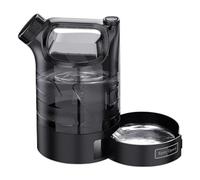 Portable Dog Water Bottle, Large Capacity Pet Hydration Dispenser, 10.35x6.3 Inches Leak Proof Travel Flask, Single Hand Operations for Hiking, Vacation, Beach, Camping, Apartment, Trip