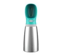 Portable Dog Water Bottle, Stainless Steel Pet Bottle, Leak Proof Dog Bottle, Puppy Water Dispenser, Leak Proof Portable Dog Water Bottle for Hiking Stainless Steel Travel Water Dispenser for Dogs