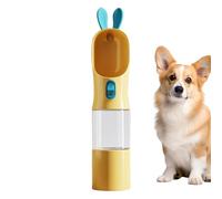 Portable Dog Water Bottle | Travel Dog Water Bottle with Food Container | Leak-Proof Pet Water Dispenser | Portable Water and Food Feeder | for Puppies and Pets The Go