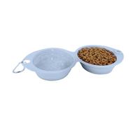 Portable Dog Water Bowl, 2 in 1 Food Water Bowl, Foldable Feeder Dish, Kittens, Compact Pet Supplies for Traveling, Camping, Hiking, Convenient and Space-Saving Design for Hydration