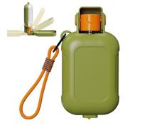 Portable Dog Water Bowl - 460ml 2-in-1 Leak-Proof Dog Drinking Tools | Dogs Water Bottle Dispenser For Large Puppy Outdoor Hiking Walking Camping Beach Park Courtyard Car Christmas Feeding