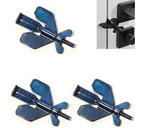 Portable Door Lock for Travel, Hotel Locks for Doors Travel, Hotel Door Locks for Travelers Security(Blue,3pcs)
