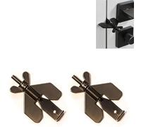 Portable Door Lock for Travel, Hotel Locks for Doors Travel, Hotel Door Locks for Travelers Security(Grey,2pcs)