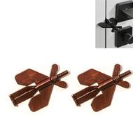 Portable Door Lock for Travel, Hotel Locks for Doors Travel, Hotel Door Locks for Travelers Security(Red,2pcs)