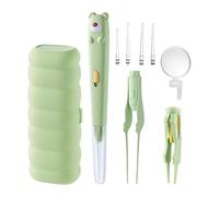 Portable Earwax Remover - Storage Box Organizer Kit, Non Slip Grip Pattern Texture, Debris Extraction Hygiene Function, Grooming Maintenance Item, Ideal for Daily Use