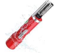 Portable Electric Fish Scaler,Wireless Chargeable Fish Scale Scraper Remover Cleaner With Waterproof, Remover Seafood Cleaning Tool,Red, LJJY-KK