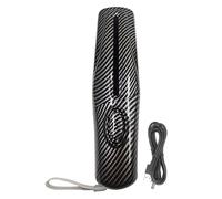 Portable Electric Paper Shredder USB Small Shredder with 4mm Strip Cutting 2 Sheet Capacity Carbon Fiber Compact Design for Office and Home ABS Material Carbon Steel Blade