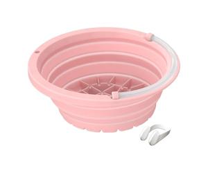 Portable Face Ice Basin, Cold Water Facial Tub, Collapsiblez Spa Basin with Easy Fold Feature, Sturdy Silicone Cooling Tool, Refreshing Skin Care Accessory, Salon Home Use