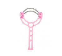 Portable Facial and Body Hair Epilator for Face Lips and Hair Removal Plastic Spring Beauty Tool Pink Compact Design