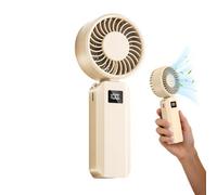 Portable Fan for Travel 6 Speeds Small Handheld Fan Cooling Device
