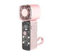 Portable Fan Handheld - Mini USB Rechargeable Cooling Gadget, 100 Level Speed Control With Fragrance Feature, Lightweight 3000mAh Battery Fan For Home Travel Camping Office Outdoor Use Men Women Kids