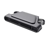 Portable Fan Rechargeable - ABS, 7.09x3.54x1.46in Car Seat Fan 3-Mode Quiet Cooling | Double Turbine Portable Air Conditioner, Bladeless Auto For Sedan, SUV, RV, Van, Vehicle Interior, Travel