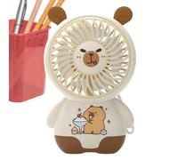 Portable Fan Rechargeable Capybara Cute Mini Pocket Fan USB Desk Fans