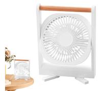 Portable Fan | Small Quiet Personal Fan | Portable Fans With 4 Speeds | Low Noise Cubicle Accessories With Powerful Airflow For Home, Studio, Bedroom, & Dorm