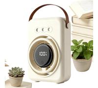 Portable Fan with Mist 100 Wind Speeds Desk Rechargeable Air Blower
