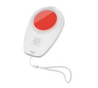 Portable Fingerprint Ink Pad, Waterproof Stamp Ink Pad with Lanyard, Professional Red Ink Pad for Fingerprinting, Ideal for Identification, Notary, and Security Use, Compact and Easy to Carry