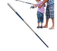 Portable Fishing Pole, Lightweight Ergonomic Rod Kit, Compact Space-Saving Design, 58 cm, Travel Fishing Gear for Lake, River, Backpacking, Bass, Trout, and Catfish Angling