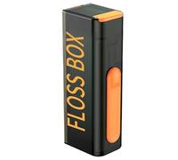 Portable Floss Box - Style Transparent Automatic Pop Out Dispenser, Small Travel Case | Storing Interdental Floss Picks Providing Easy Hygiene During Travel