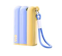 Portable Floss Dispenser - Automatic Pöp-ōut Hygienic Design | Refillable Dustproof Storage Case | Bathroom Travel Purse Home Office Desk School Locker Party Wedding Women MenPortable Floss Dispenser